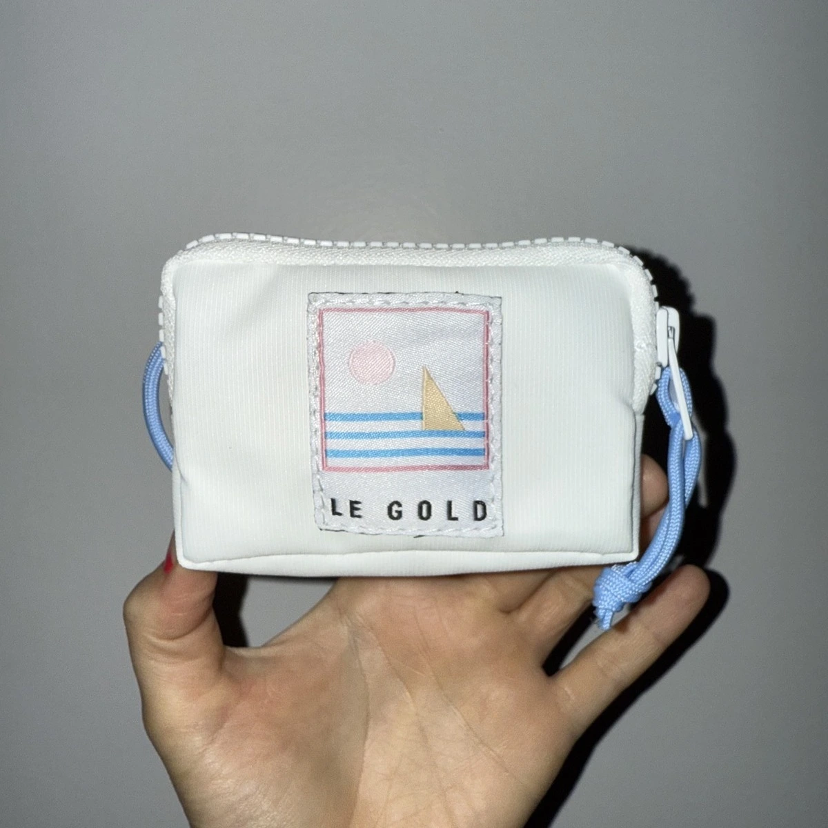 MINI POUCH  VANILLA BLUE